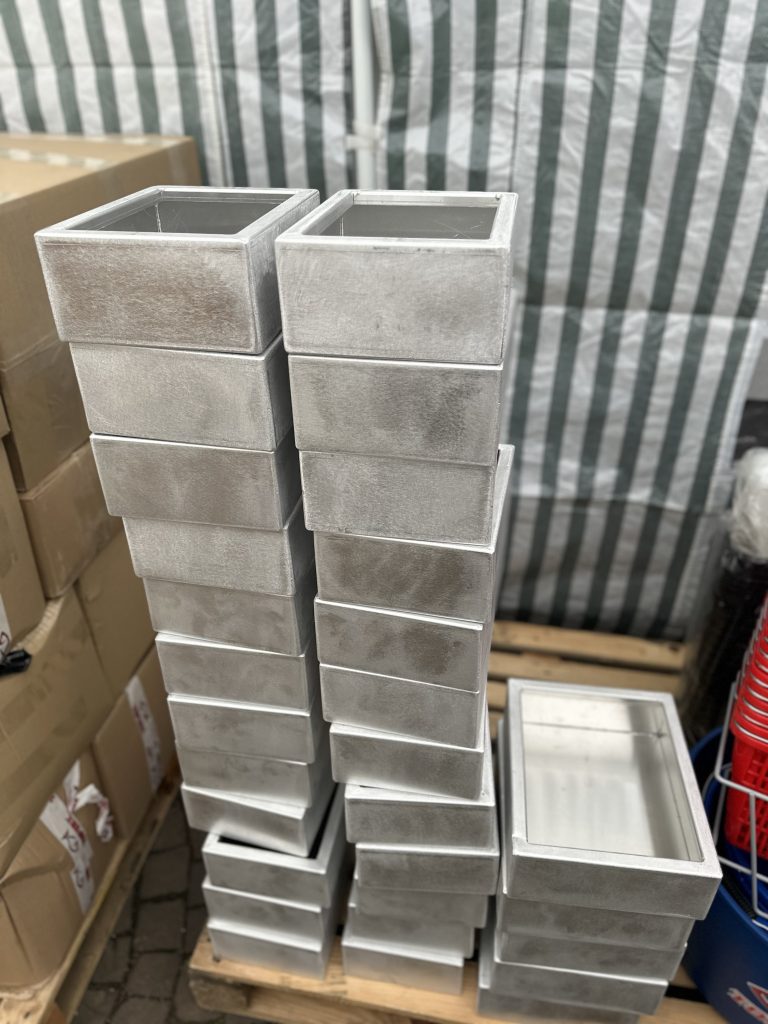 Köderboxen aus Aluminium