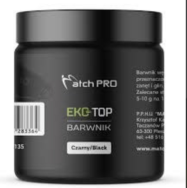 MatchPro Lockfutter Farbstoff EKO-TOP Braun, Gelb, Rot oder Schwarz – Natürlicher Farbstoff für Futter, Lehm und Expander Pellets